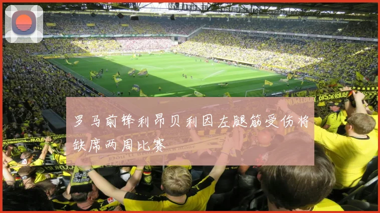 罗马前锋利昂贝利因左腿筋受伤将缺席两周比赛